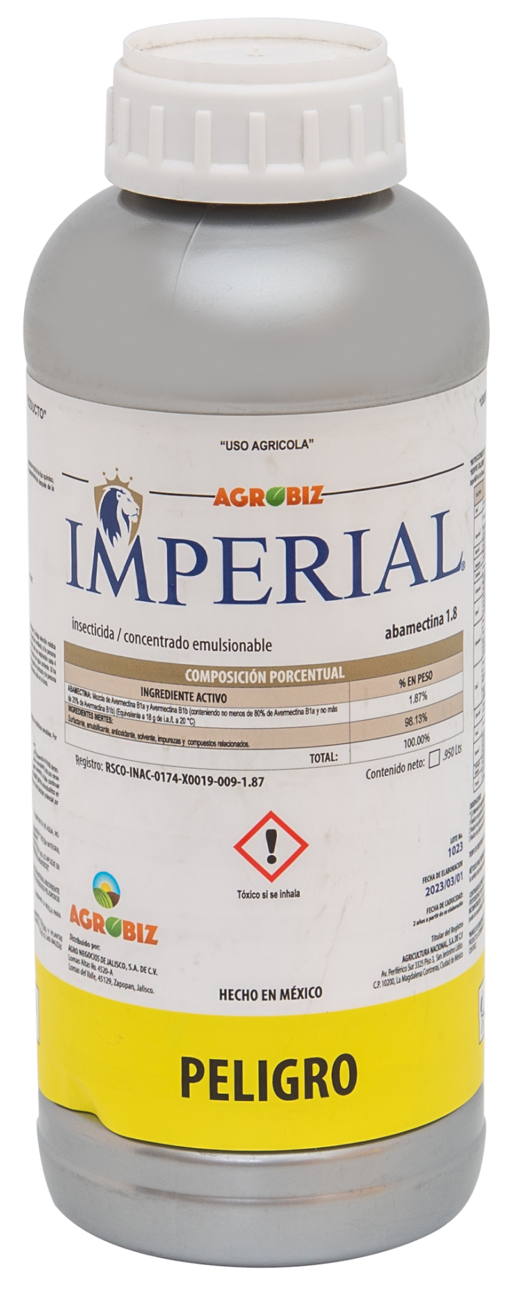 Es un insecticida presentado como concentrado emulsionable, sirve para ...